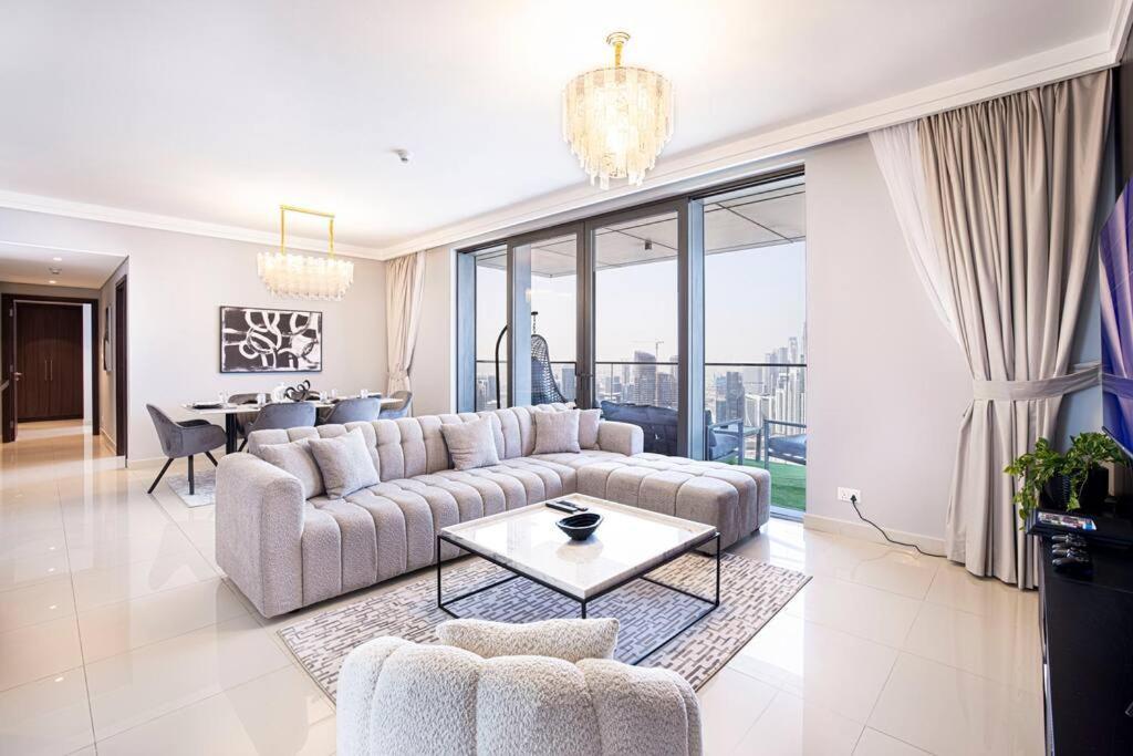 두바이 Magnificent Brand New Lux 3Br Burj & Fountain View 아파트 외부 사진