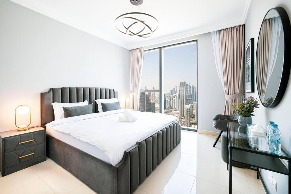 두바이 Magnificent Brand New Lux 3Br Burj & Fountain View 아파트 외부 사진