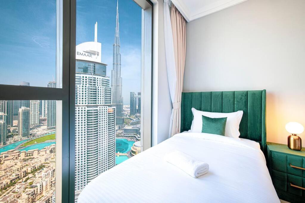 두바이 Magnificent Brand New Lux 3Br Burj & Fountain View 아파트 외부 사진