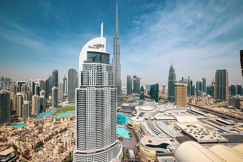 두바이 Magnificent Brand New Lux 3Br Burj & Fountain View 아파트 외부 사진