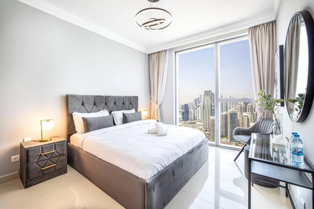 두바이 Magnificent Brand New Lux 3Br Burj & Fountain View 아파트 외부 사진