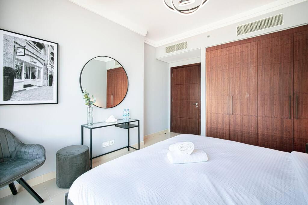 두바이 Magnificent Brand New Lux 3Br Burj & Fountain View 아파트 외부 사진